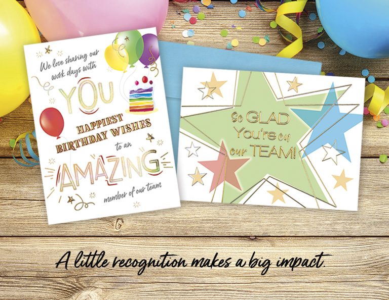 Employee Greeting Cards